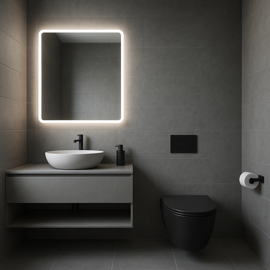 Modern Minimalist Bathroom Renovation